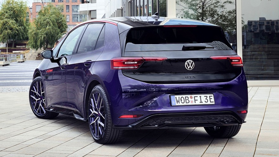 فولکس واگن ID3 GTX نسخه Fire Ice